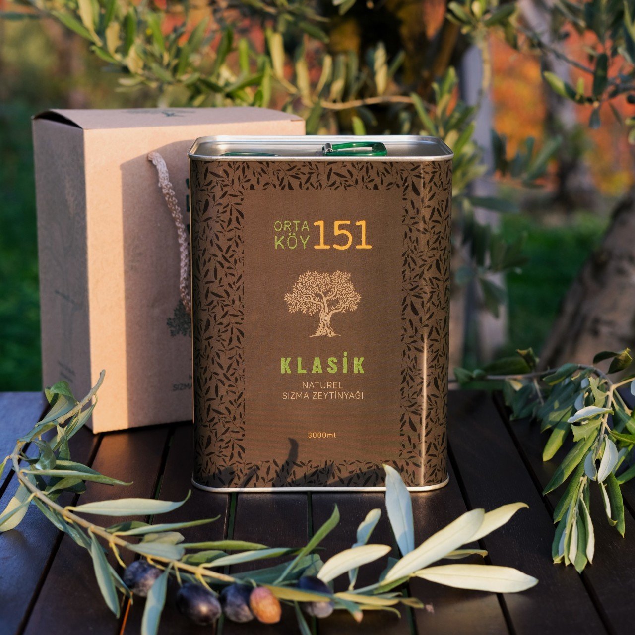 KLASİK OLGUN HASAT SOĞUK SIKIM, 3 LT Natürel Sızma