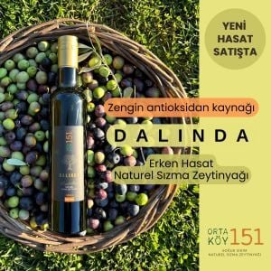 DALINDA Erken Hasat Soğuk Sıkım Natürel Sızma -  DÖRTLÜ PAKET