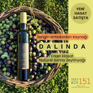 DALINDA Erken Hasat Soğuk Sıkım Natürel Sızma -  DÖRTLÜ PAKET